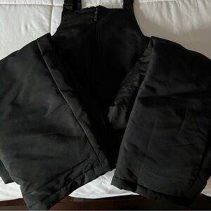 Black Puffer  Overalls